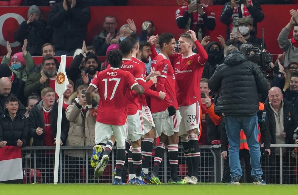 Scott Mc Tominay marcó el único tanto del partido.(AP / Jon Super)