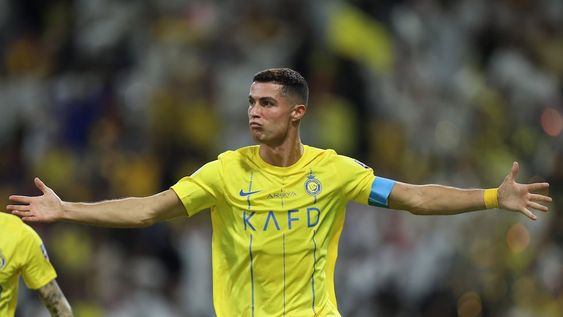 Con uno menos y gracias al DOBLETE de CR7, Al Nassr se lo dio vuelta 2-1 a Al Hilal (equipo de Jorge Jesus) para ganar el Campeonato de Clubes Árabes. / Gentileza.