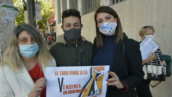 María Paula García, ex reina de la Vendimia 2007, encabezó una pedido para que no eliminen la elección de reinas de la Vendimia en Guaymallén. Foto: Orlando Pelichotti