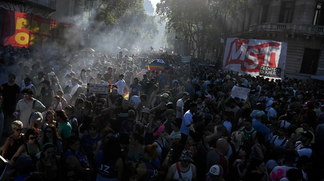 Marcha Federal LGBTIQ+. Foto: MAXIMILIANO LUNA/ NA