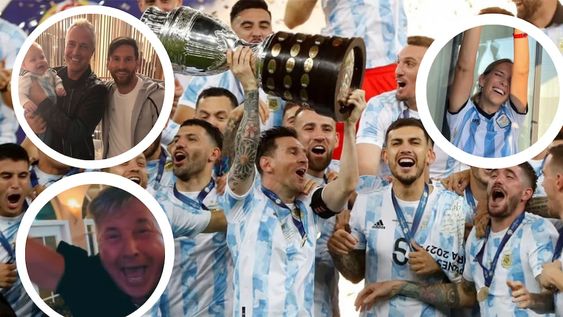 Los famosos del momento alentaron a la Selección