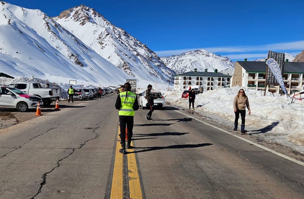 Paso Cristo Redentor - Prensa Gendarmería Nacional