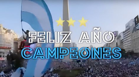 Video retro y nostálgico de AFA para despedir el 2022. Foto: Captura de video