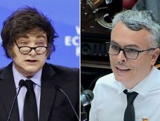 Esteban Paulón desafió a Javier Milei en el Congreso.