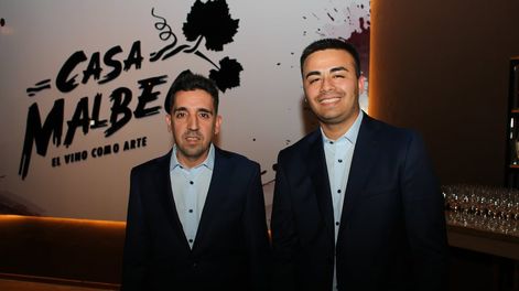 Iván Moreira y Andrés Emens.