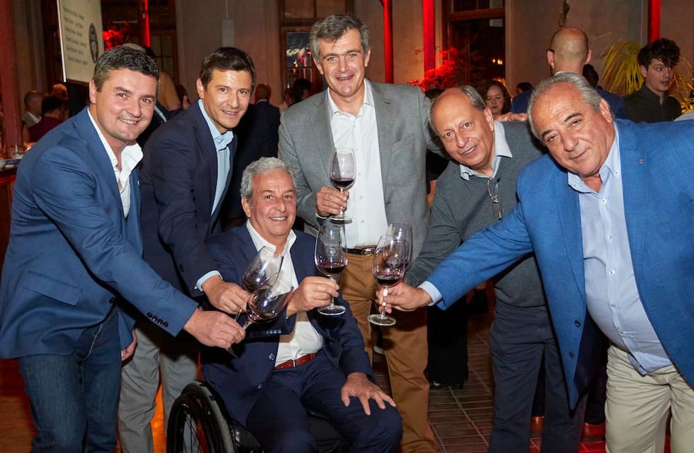 Los directores del Consejo DOC Luján de Cuyo: David Bonomi (Norton), Roberto de la Mota (Mendel), Sebastián Barboza (Lagarde), Pablo Cúneo (Luigi Bosca), Roberto González (Nieto Senetiner), Walter Bressia (Bressia) - Gentileza