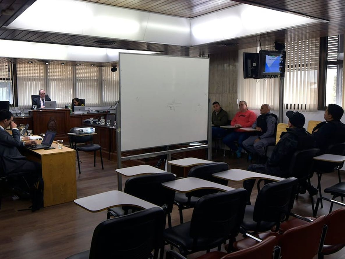 Continúa el juicio en Tribunales Federales, por el secuestro y asesinato de Diego Aliaga (51), el despachante de aduana Foto: Orlando Pelichotti