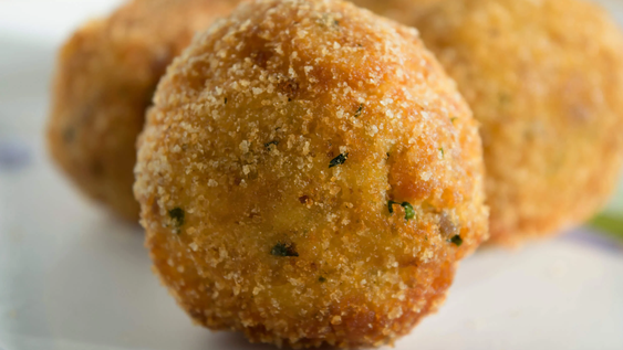 Recetas ideales y prácticas como las croquetas de arroz.