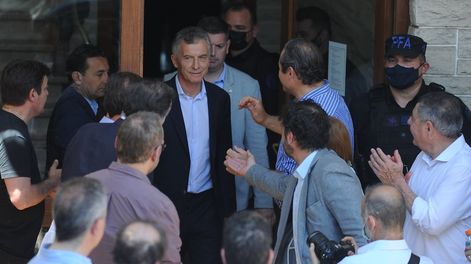 Los Andes | Macri no pudo declarar la semana pasada en Dolores por no estar relevado del secreto (Foto Clarín)