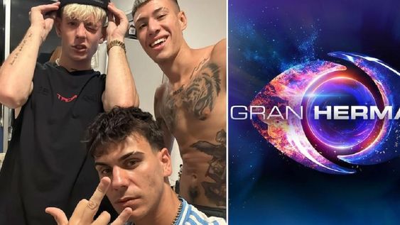 Streamers intentaron ingresar a la casa de Gran Hermano y fueron interceptados por la policía. Foto Twitter.