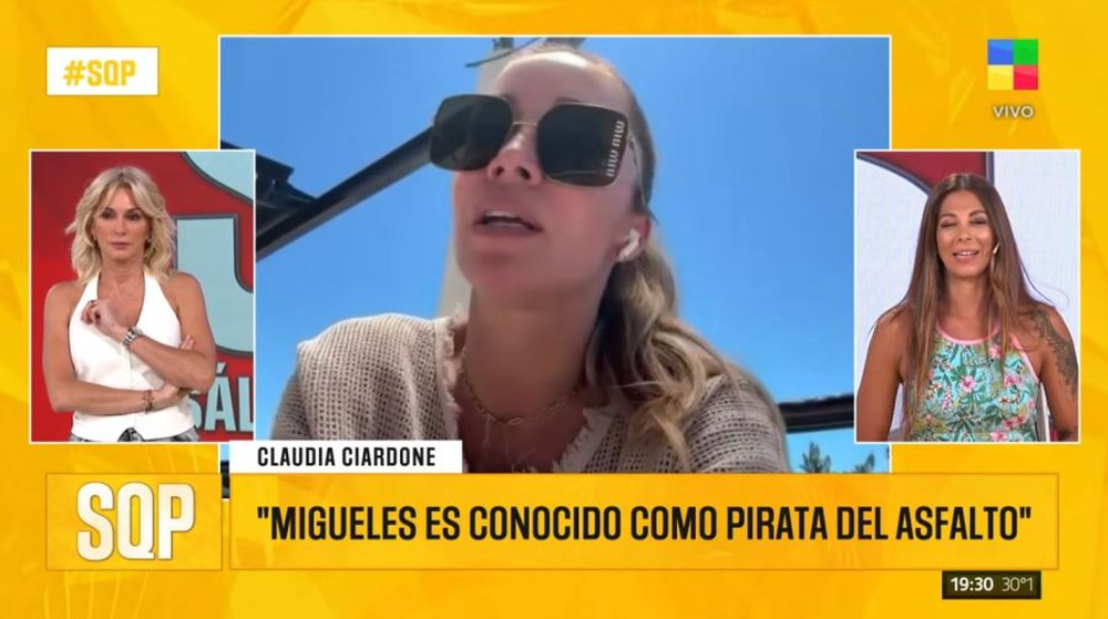 Claudia Ciardone habló sobre el novio de Wanda Nara y aconsejó a la conductora.