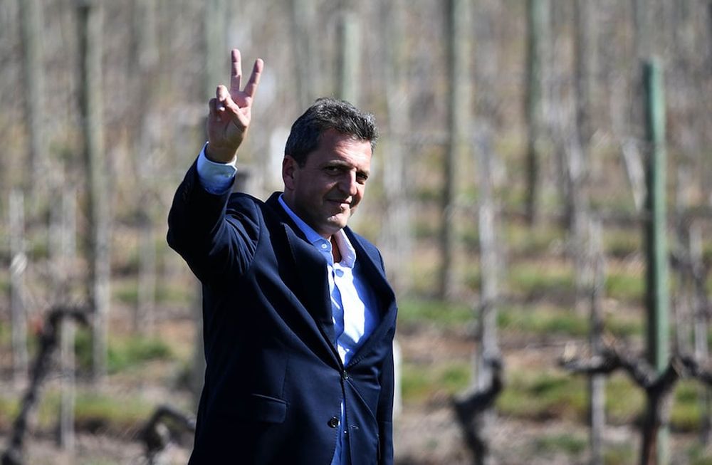 Sergio Massa. Foto: Marcelo Rolland / Los Andes