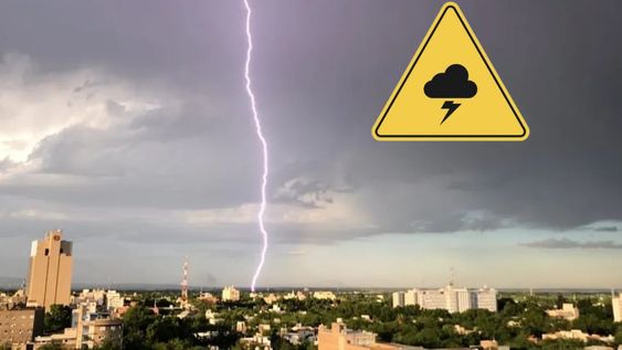 Alerta amarilla por tormentas