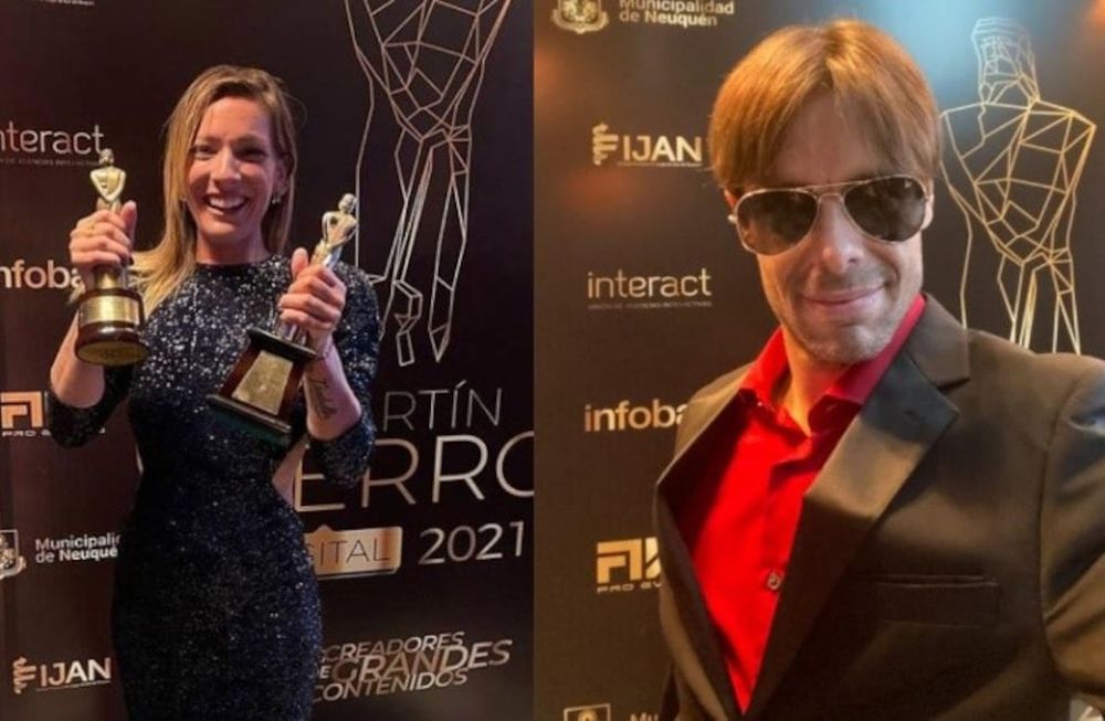 Dani la Chepi y Dross, los grandes ganadores de los Martín Fierro Digital