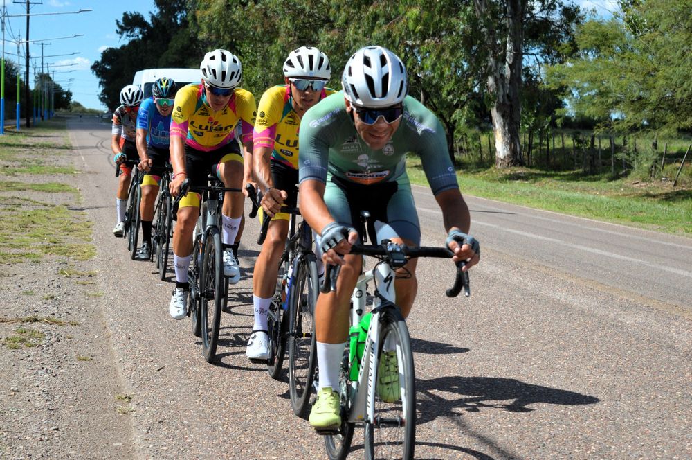 Gerardo Tivani, ganó la cuarta etapa de la Vuelta de Mendoza.&nbsp;