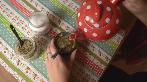Tomamos mate por costumbre, es nacional. En toda Argentina se toma mate varias veces por día, y no es lo mismo el día que falta. / Foto: Marcelo Rolland