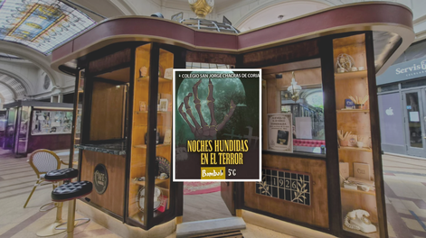 Esmeralda, de 10 años, presentará su libro Noches hundidas en el terror en el Café Mundial.