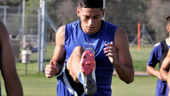 Tomás Castro Ponce, proviene de las inferiores de River. Jugará un año en el Tomba para tener rodaje en Liga Profesional./Prensa Godoy Cruz A.T.