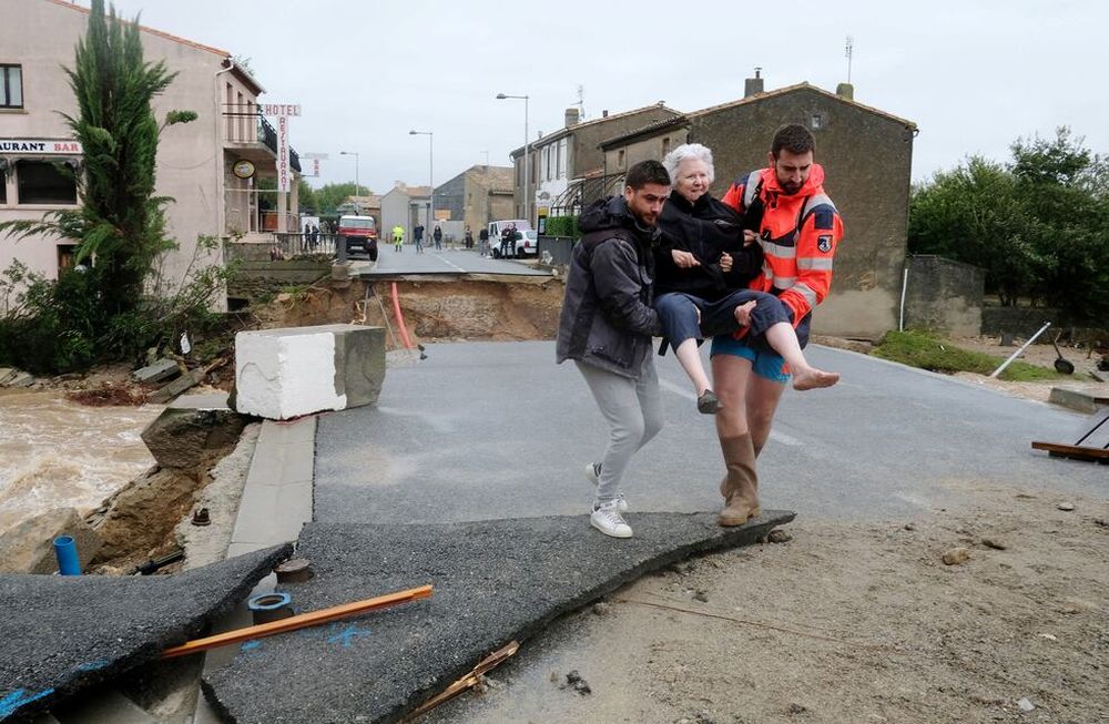 Fotogalería: al menos 13 muertos por inundaciones en el sur de Francia
