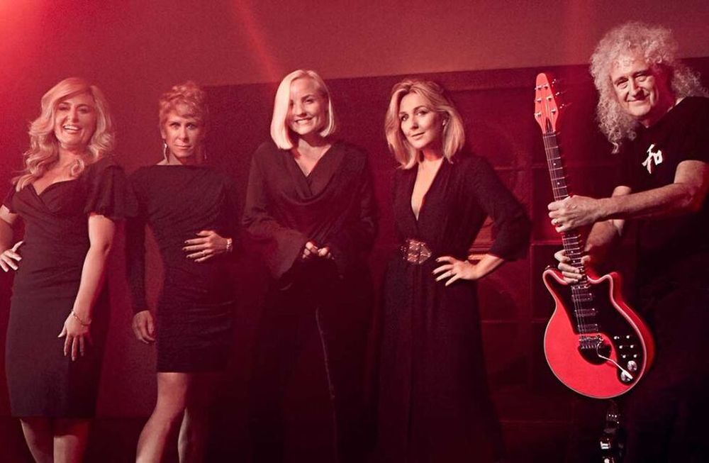 Brian May hizo su versión de “I´m a woman” a beneficio de la lucha contra el cáncer de mama