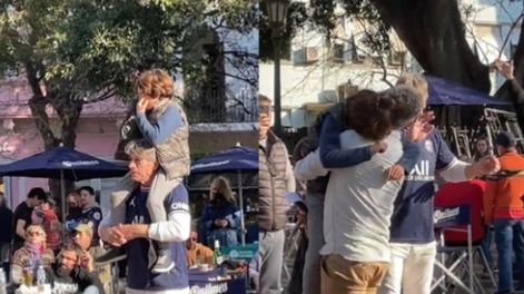“Eduardo, vení a buscar a Juan Cruz”. / Foto: Captura de video