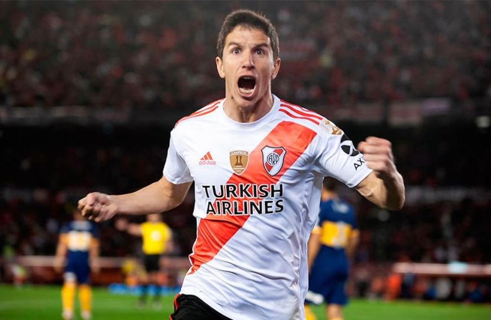 Nacho Fernández se vuelve a poner la camiseta de River. / archivo