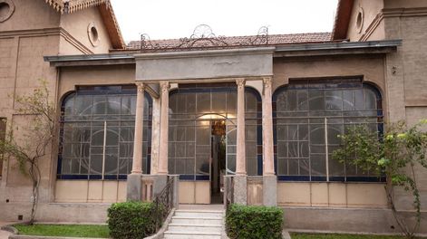 La casona de más de 900 metros cubiertos es sede del centro cultural Lucila Barrionuevo de Bombal. | Foto: Ignacio Blanco / Los Andes