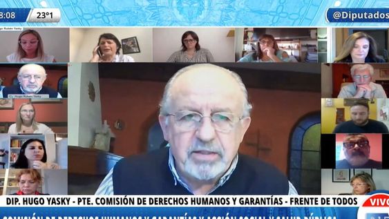 El Ministro de Desarrollo Social, Daniel Arroyo, expone en Diputados sobre el proyecto de ley que beneficia a personas en situación de calle.