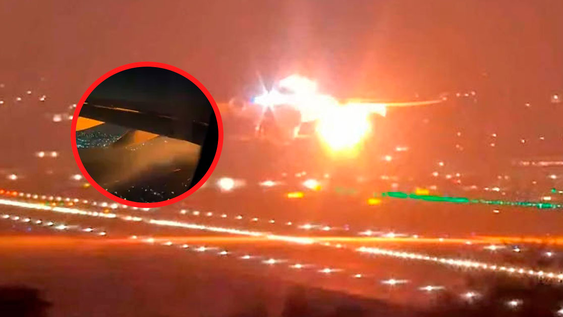 Brasil: explotó la turbina de un avión en pleno despegue.
