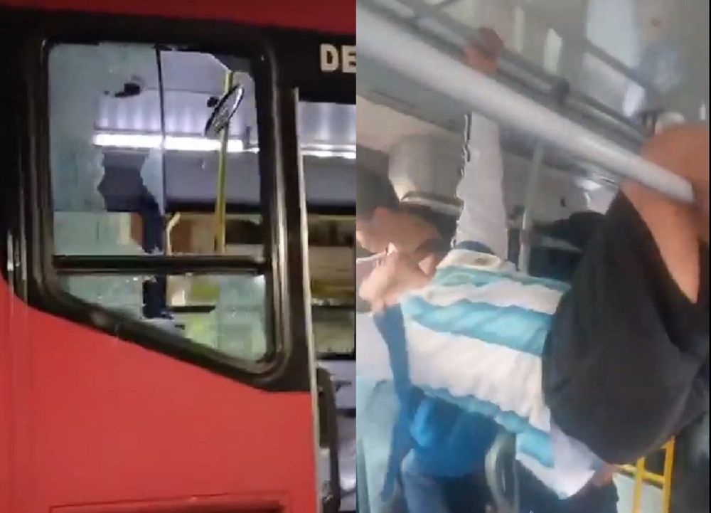 Festejos y daños en los colectivos de Mendoza: vidrios rotos, robo de martillos y un 75% del servicio afectado
