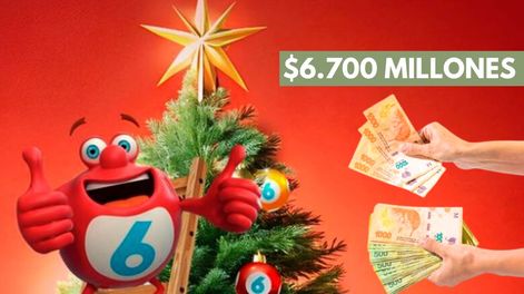 Adelantan Quini 6 de Nochebuena: $6.700 millones en juego