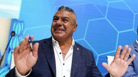 Claudio Chiqui Tapia presidente de la AFA.