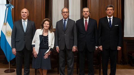 Ministros de la Corte Suprema de la Nación.