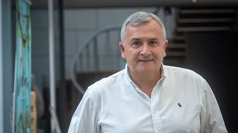 Los Andes | El gobernador de la provincia de Jujuy, Gerardo Morales estuvo en Mendoza para participar de los festejos vendimiales.Foto: Ignacio Blanco / Los Andes