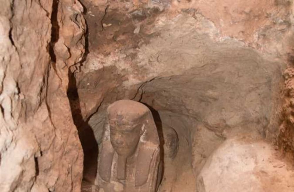Descubrieron una esfinge antigua en Egipto