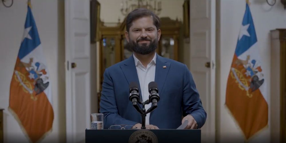 El presidente saliente de Chile, Gabriel Boric, protagonizó sus últimos actos protocolares en el Palacio de La Moneda.