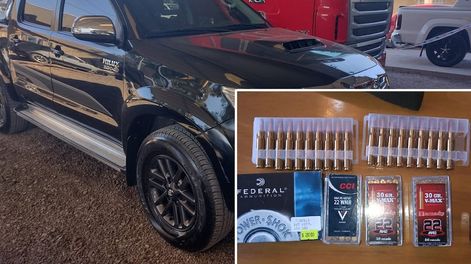 Los Andes | Dos camionetas 4x4 que intervinieron en el hecho y un camión fueron secuestrados en el predio gitano del Acceso Este. También secuestraron armas y municiones.