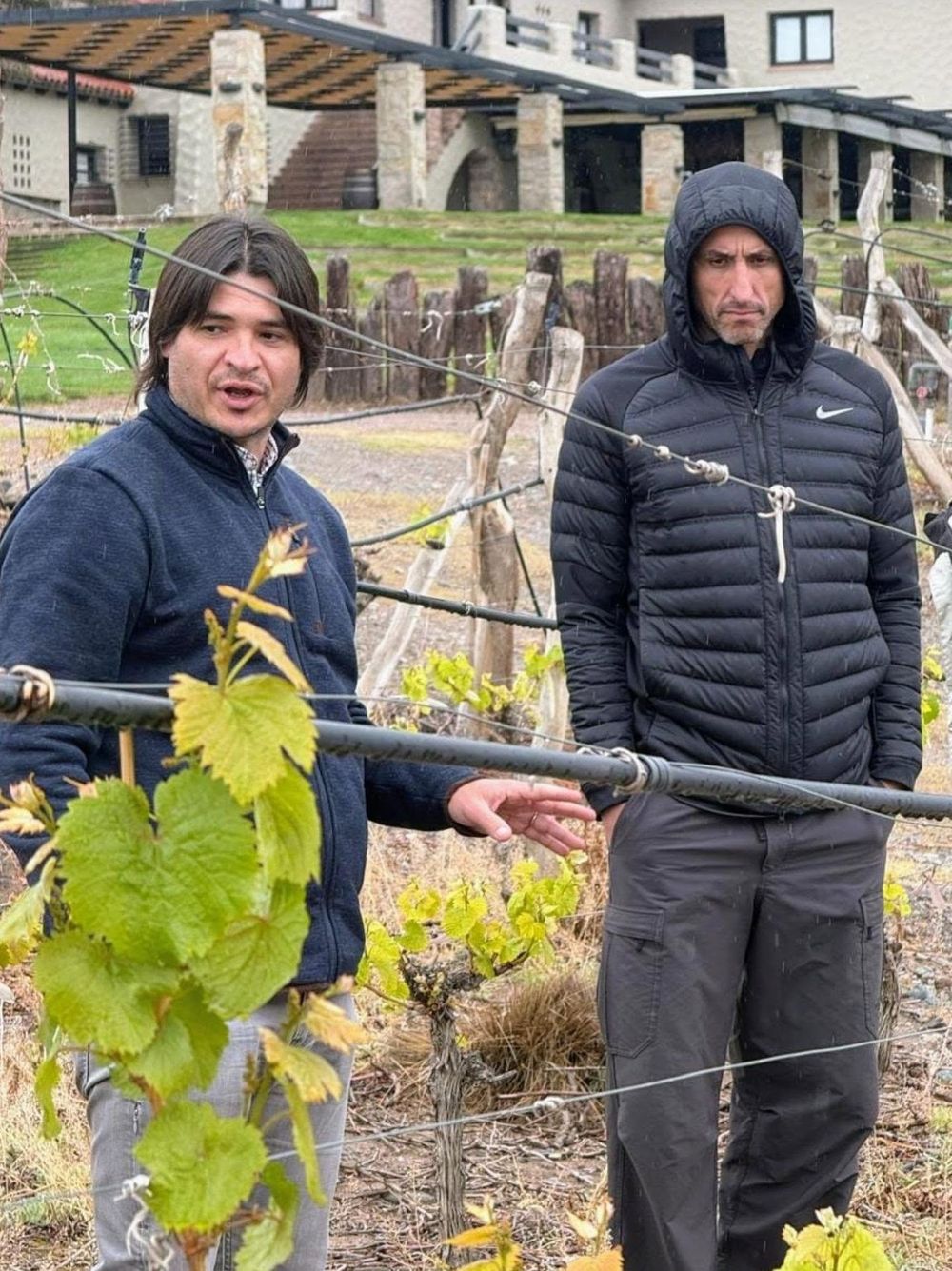 Manu Ginóbili compartió su escapada por Mendoza.