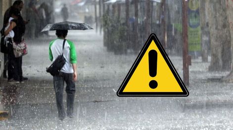 Vuelve la alerta amarilla por tormentas y granizo: el pronóstico para este martes.