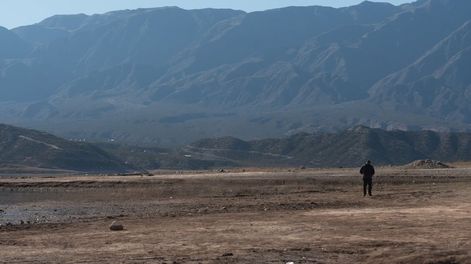 Los Andes | Mendoza 12 Agosto  de 2021 SociedadCrisis Hídrica, Dique Potrerillos Mendoza atraviesa uno de los inviernos mas secos de los últimos años, en el cual casi no se registraron nevadas importes en alta montaña, esto repercutirá en la falta de agua para rieg