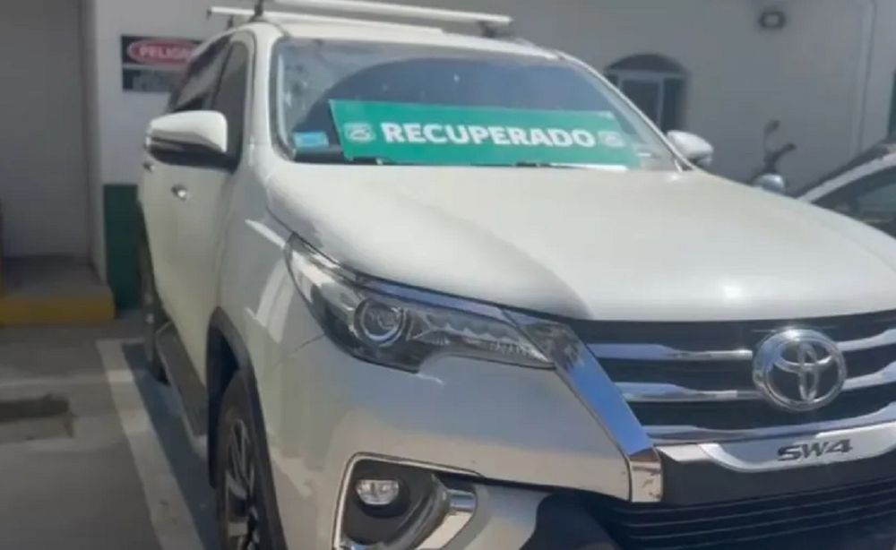 Camioneta robada a mendocinos en Concón apareció en Coquimbo