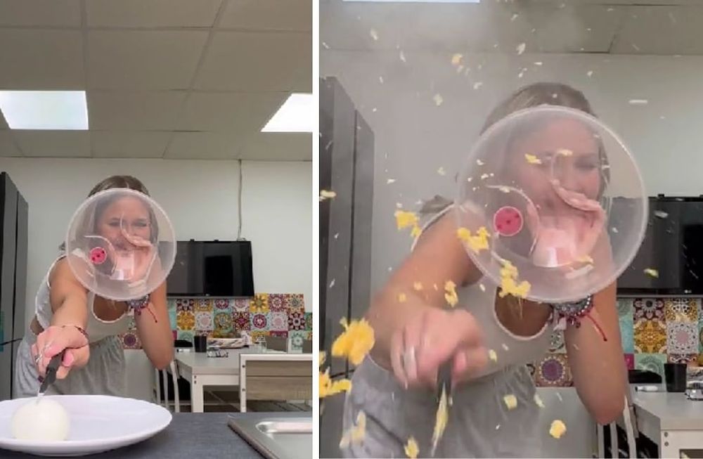 Cómo es el peligroso “challenge del huevo explosivo” que genera preocupación en TikTok. Foto: captura de pantalla.