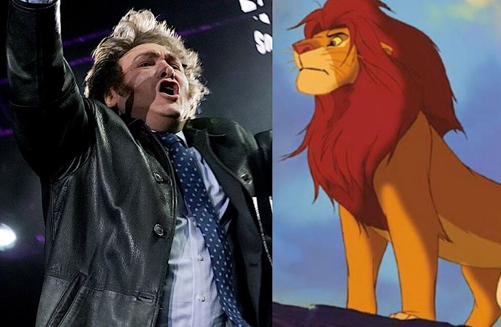 Toda la selva trabajó para hacer rey al león