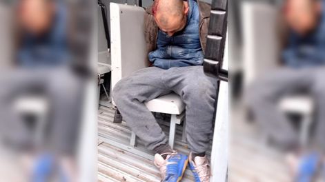 Los Andes | El ladrón debió ser atendido por un médico y derivado al hospital Central. / Gentileza Ministerio de Seguridad