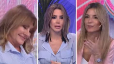 Incómodo momento de Amalia Díaz Guiñazú.