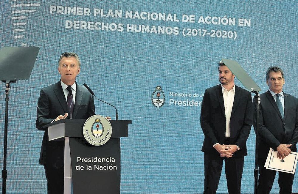 Macri garantizó la continuidad de las políticas reparatorias