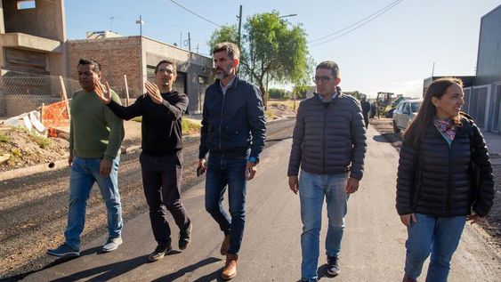 Avanzan las obras en el barrio Formaggia de Ciudad