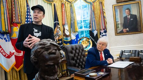 Los Andes | Elon Musk / Donald Trump