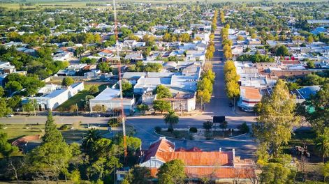 Así estará en tiempo en Santa Rosa, La Pampa. Foto TN
