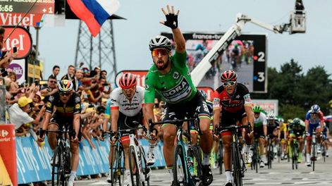 Sagan se quedó con la 13ra. etapa del Tour de France